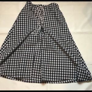 Anthropologie Eva Franco Cotton Skirt Size L